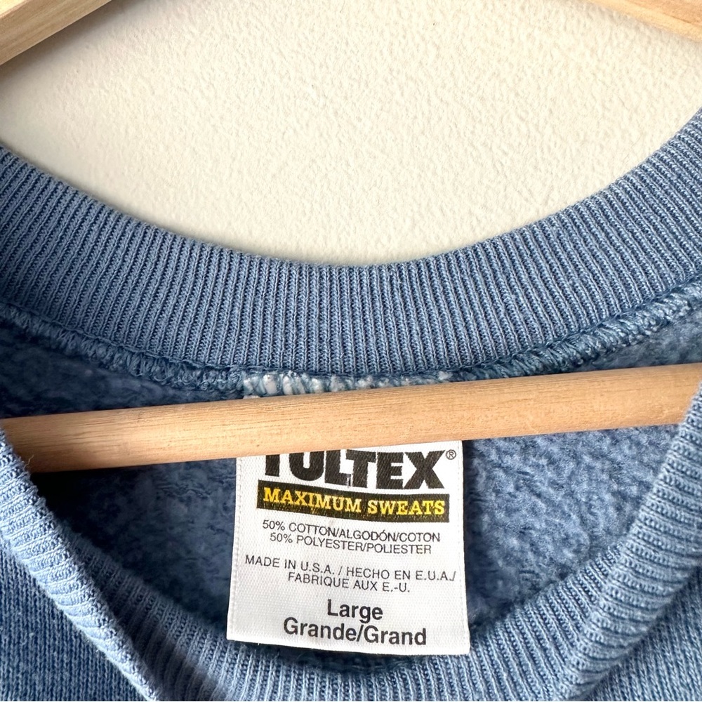 Tultex Maximum Sweats Quilted Design Sweatshirt - Picture 4 of 7